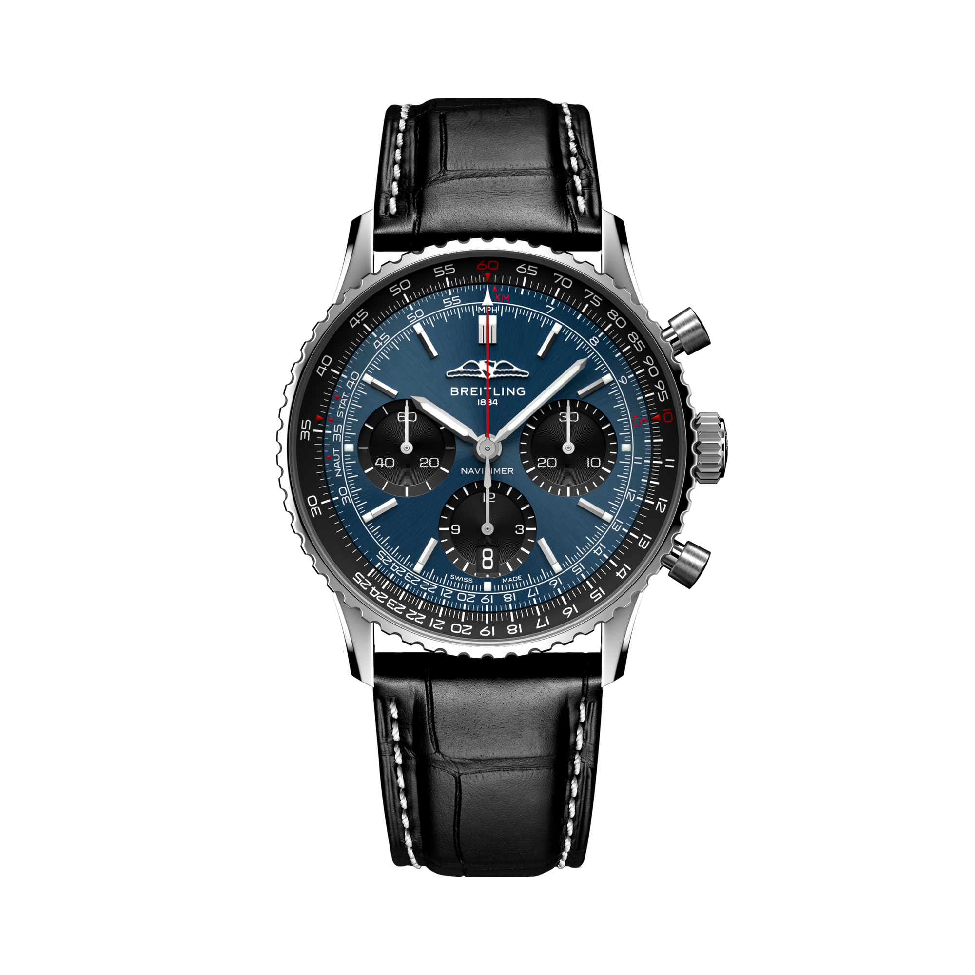 NAVITIMER B01 CHRONOGRAPH 41- STAINLESS STEEL/BLUE