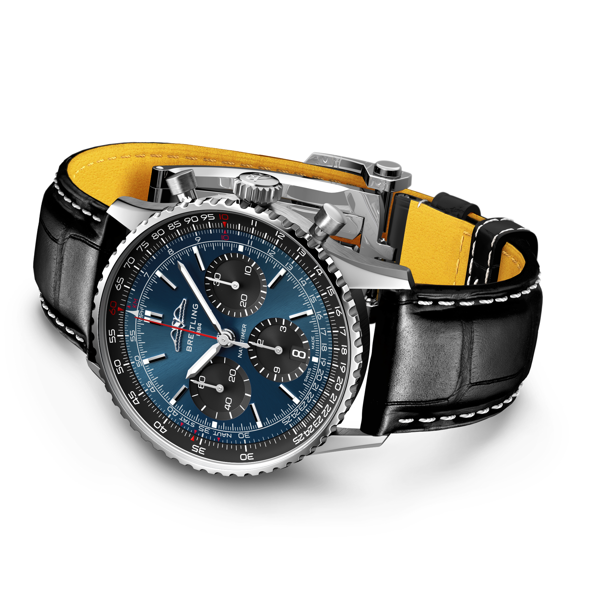 NAVITIMER B01 CHRONOGRAPH 41- STAINLESS STEEL/BLUE