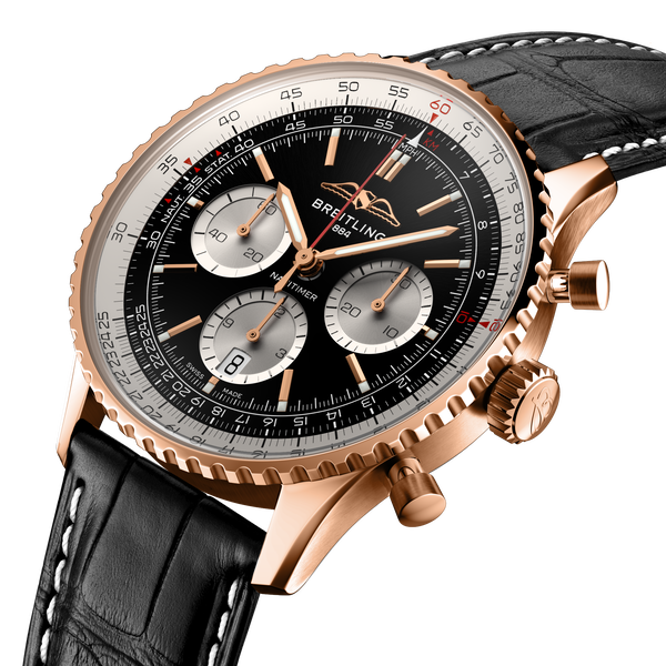 NAVITIMER B01 CHRONOGRAPH 43- 18K RED GOLD/BLACK