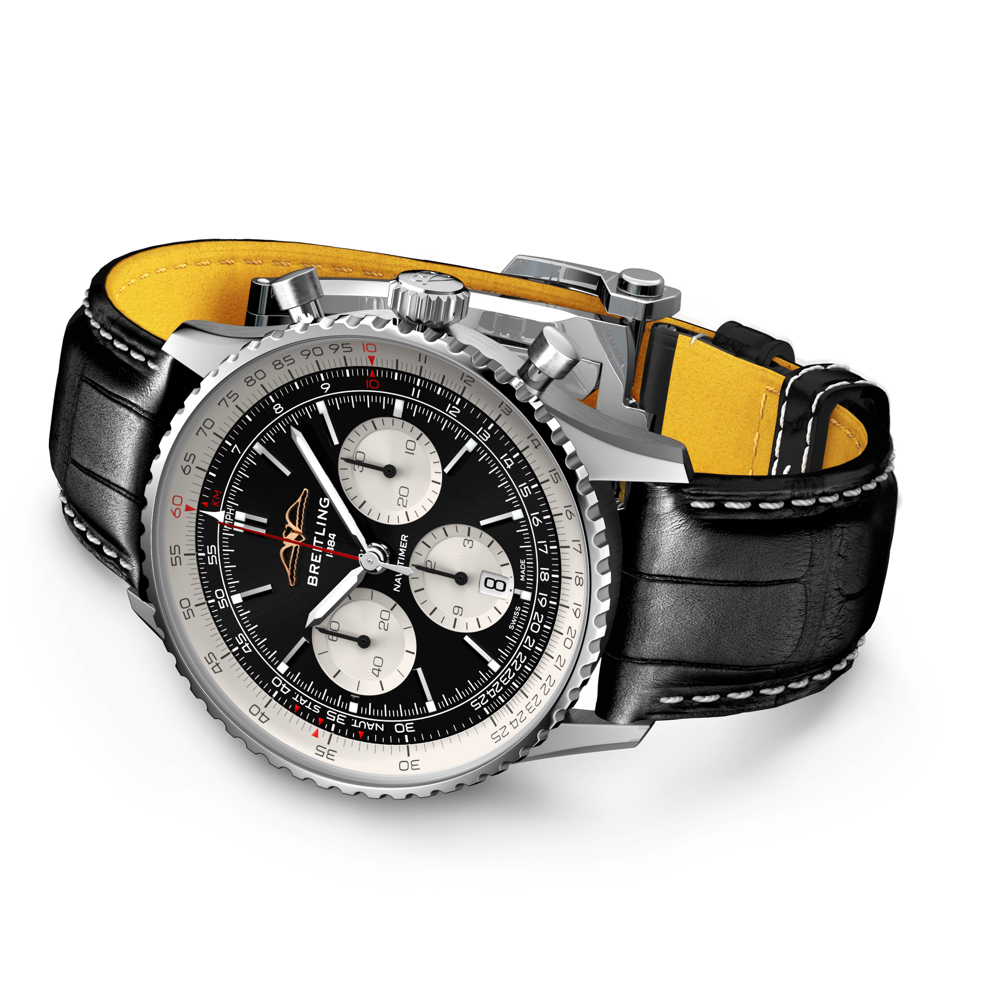 NAVITIMER B01 CHRONOGRAPH 43- STAINLESS STEEL/BLACK