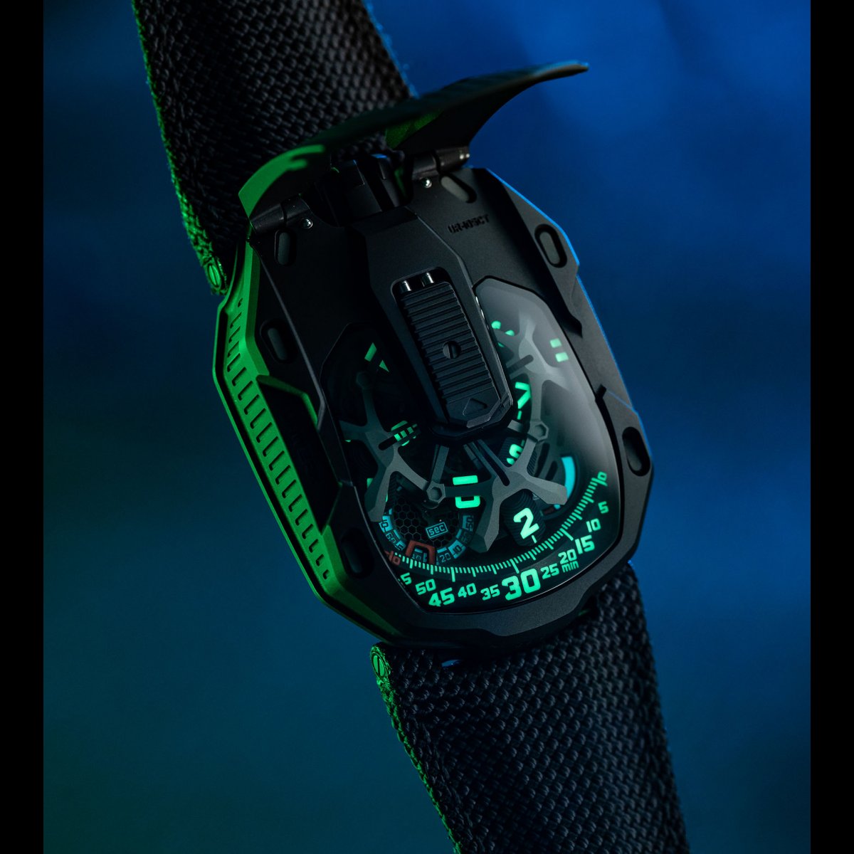 Urwerk UR-105 CT Kryptonite