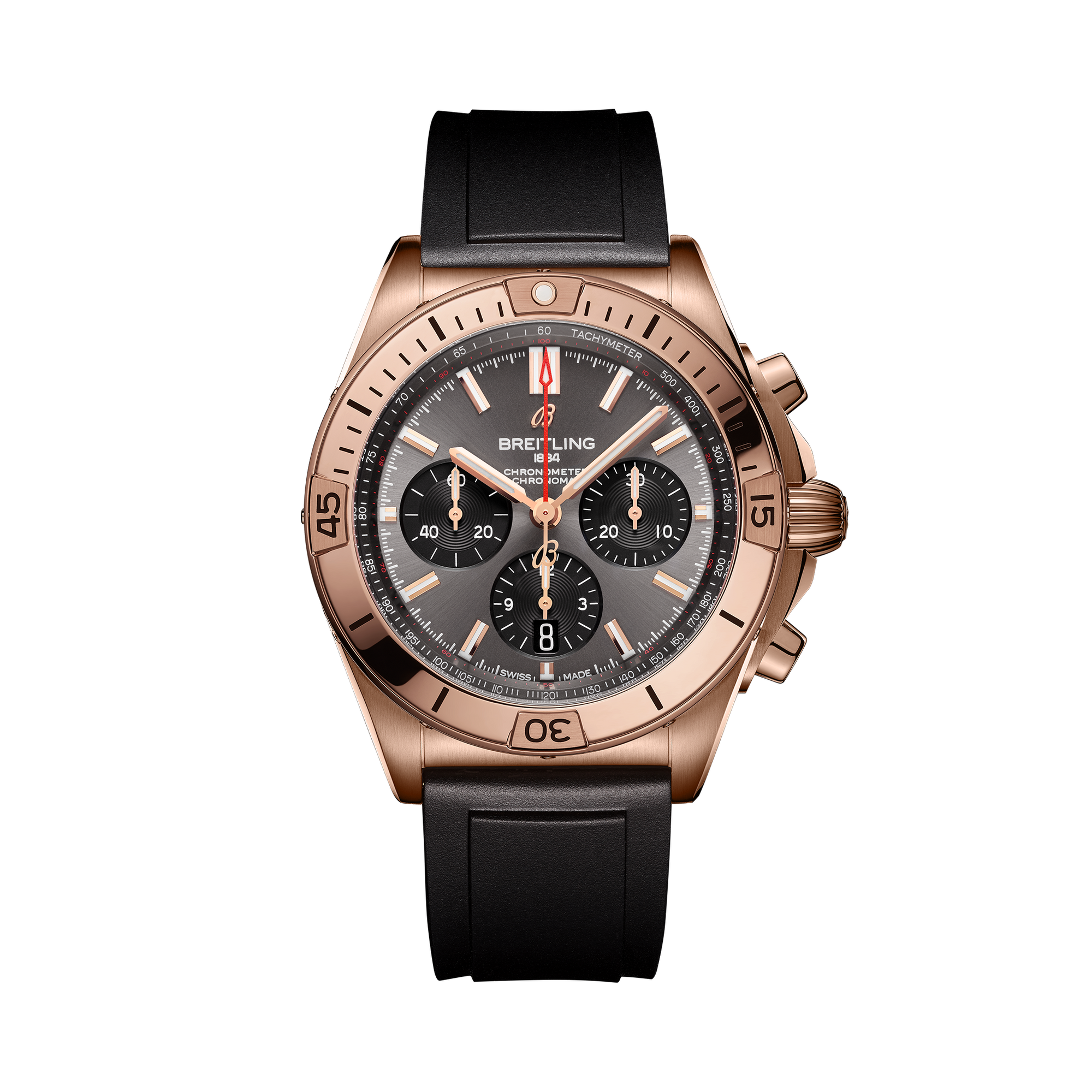 CHRONOMAT B01 42- 18K RED GOLD