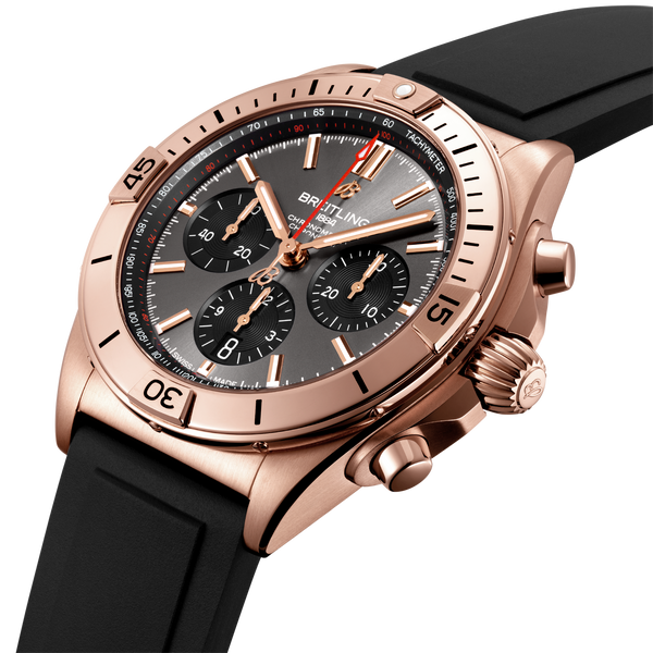 CHRONOMAT B01 42- 18K RED GOLD