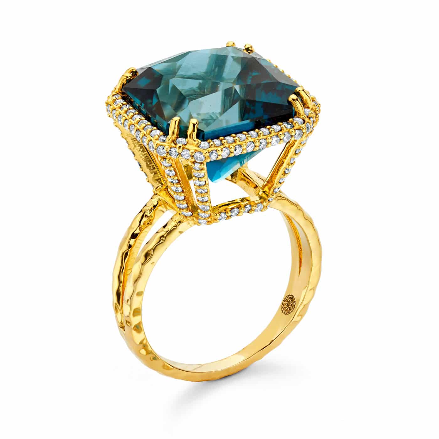 London Blue Topaz Ring