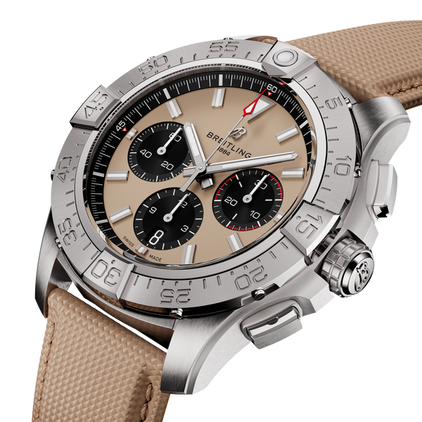 AVENGER B01 CHRONOGRAPH 44- STAINLESS STEEL/BEIGE