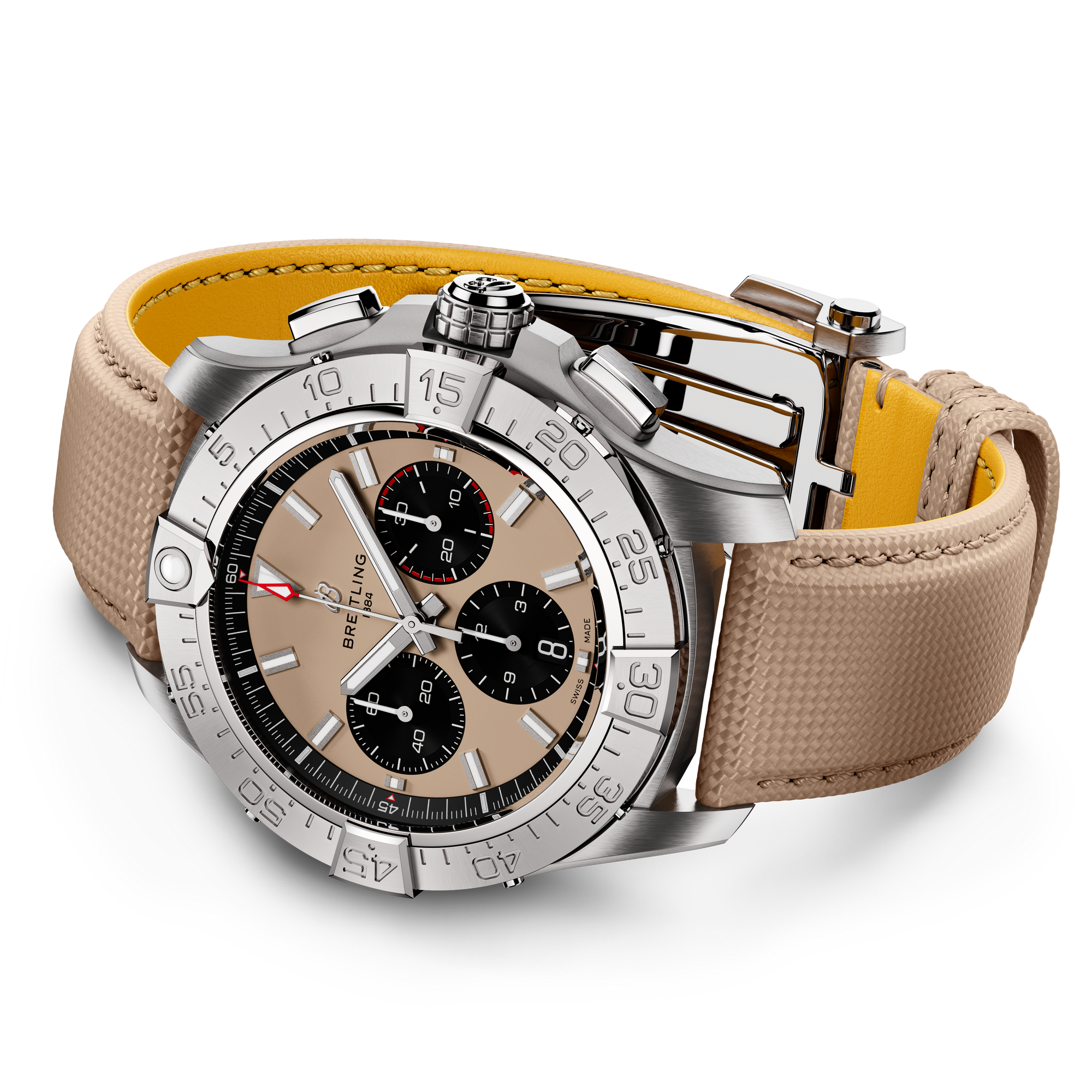 AVENGER B01 CHRONOGRAPH 44- STAINLESS STEEL/BEIGE