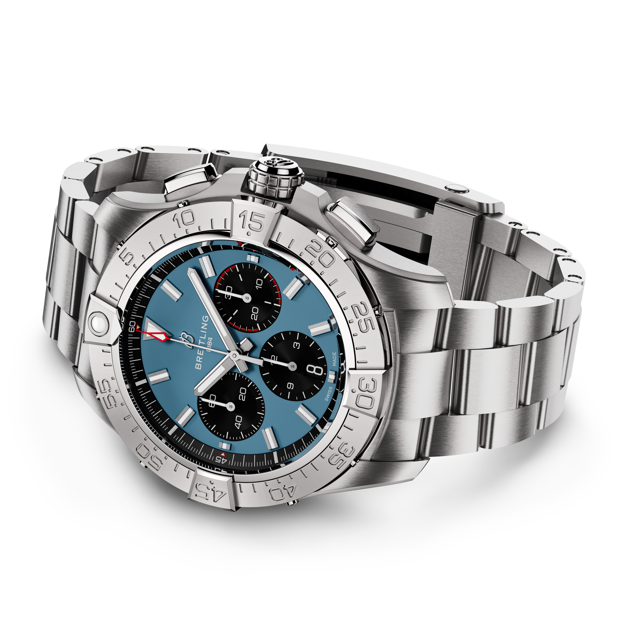 AVENGER B01 CHRONOGRAPH 44- STAINLESS STEEL/BLUE