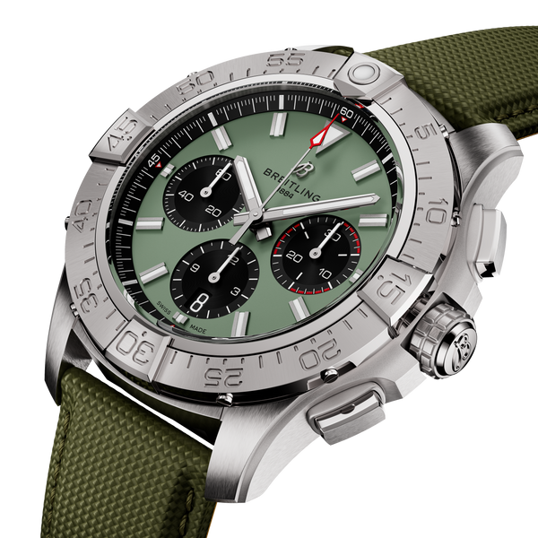 AVENGER B01 CHRONOGRAPH 44- STAINLESS STEEL/GREEN