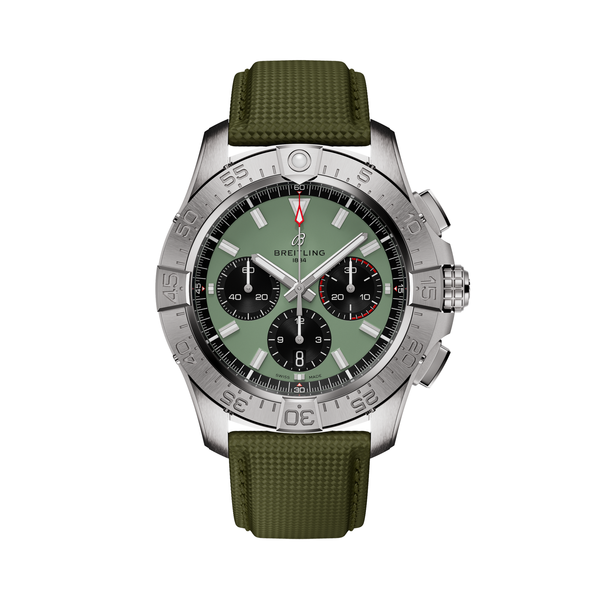 AVENGER B01 CHRONOGRAPH 44- STAINLESS STEEL/GREEN