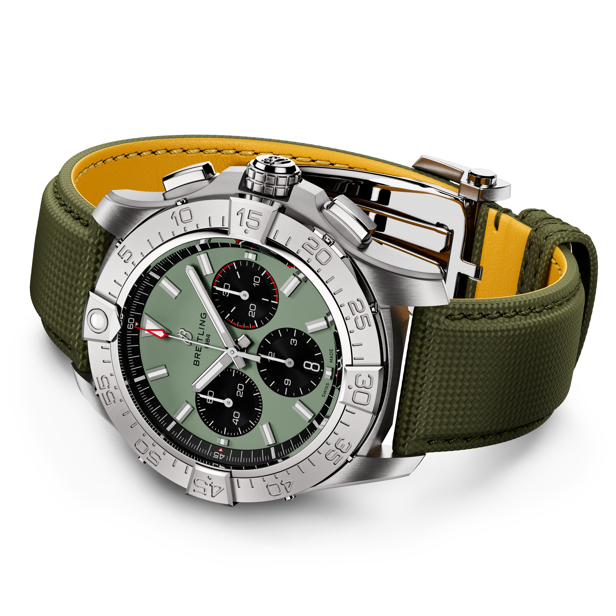 AVENGER B01 CHRONOGRAPH 44- STAINLESS STEEL/GREEN