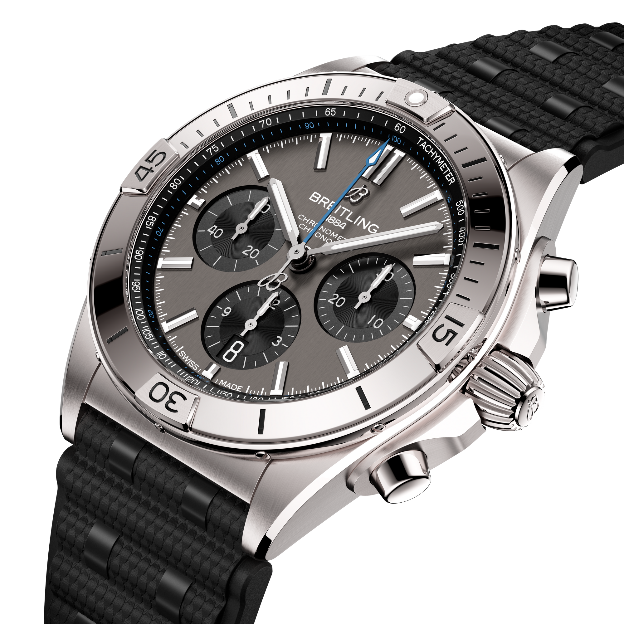 CHRONOMAT B01 42- TITANIUM/GREY/BLACK