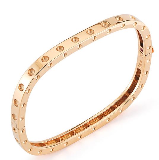 ROBERTO COIN 18K RG BANGLE