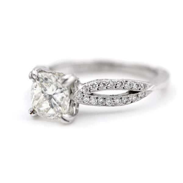 1.70ct CUSHION DIAMOND RING