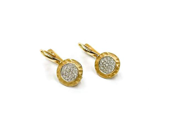 14K DIAMOND EARRINGS