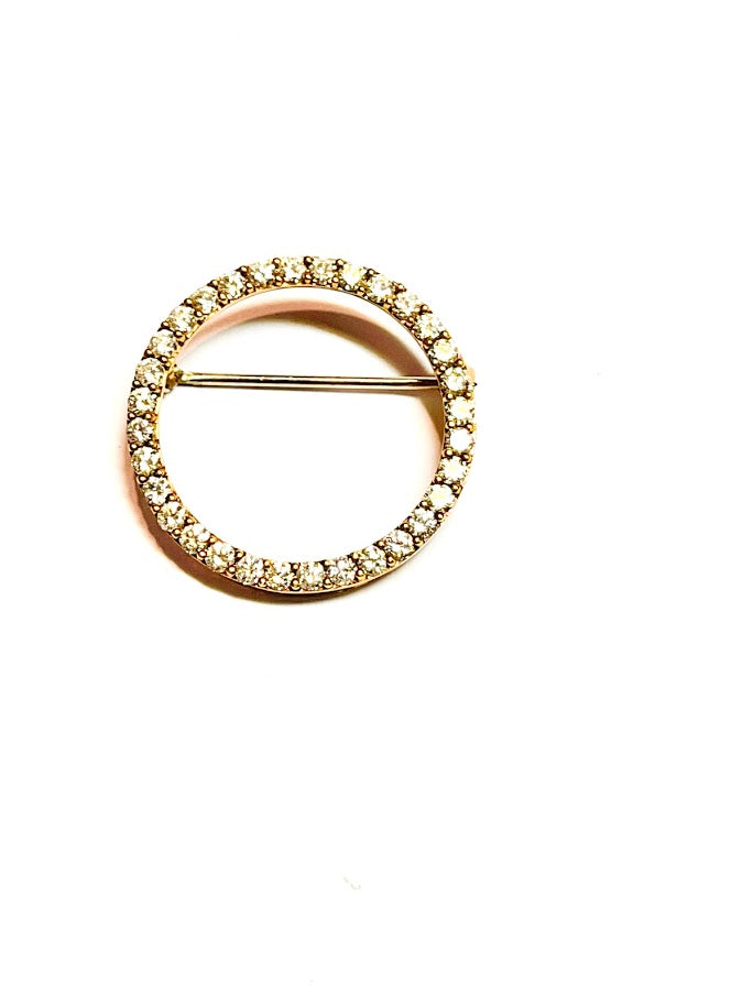 18K DIAMOND CIRCLE