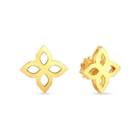 ROBERTO COIN PRINCESS FLOWER EARRINGS