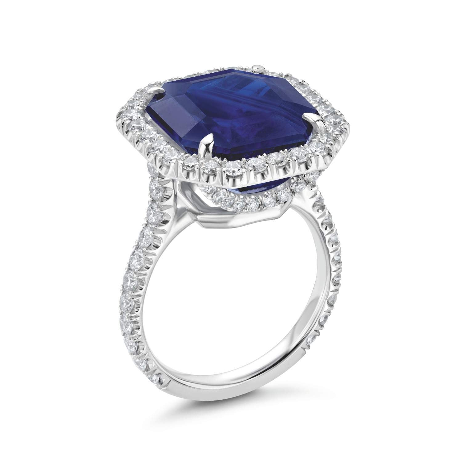 SAPPHIRE DIAMOND RING