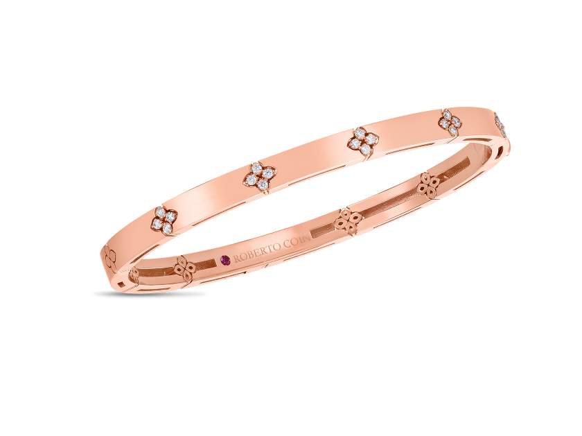 ROBERTO COIN ROSE GOLD LOVE IN VERONA BRACELET