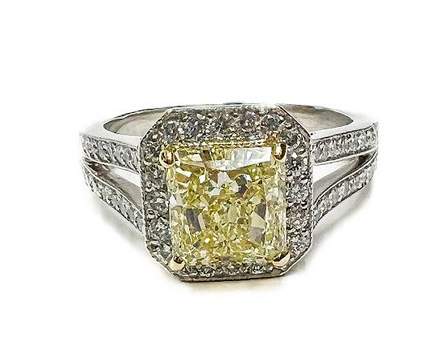 YELLOW DIAMOND RING