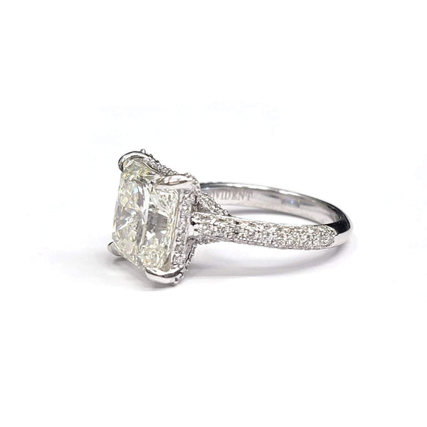 5.91ct NATURAL DIAMOND RING