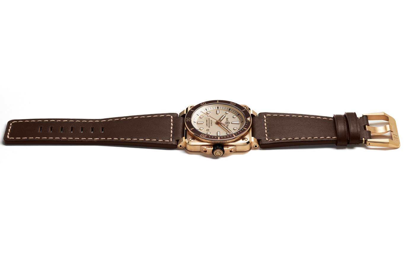 BELL & ROSS BR0-92 AUTOMATIC DIVER BRONZE