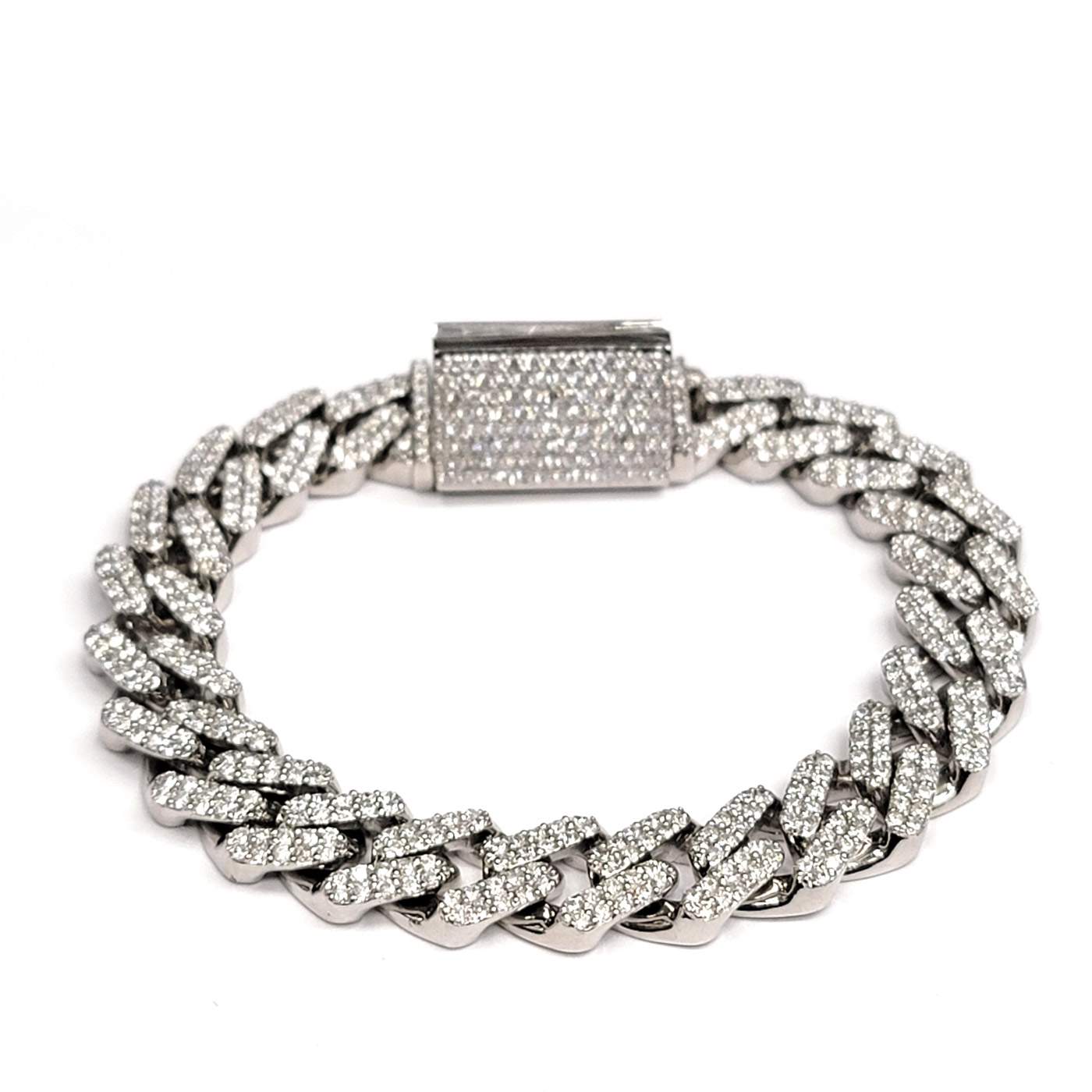 CURB LINK DIAMOND BRACELET