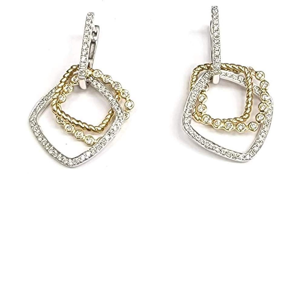 DIAMOND DANGLE EARRINGS