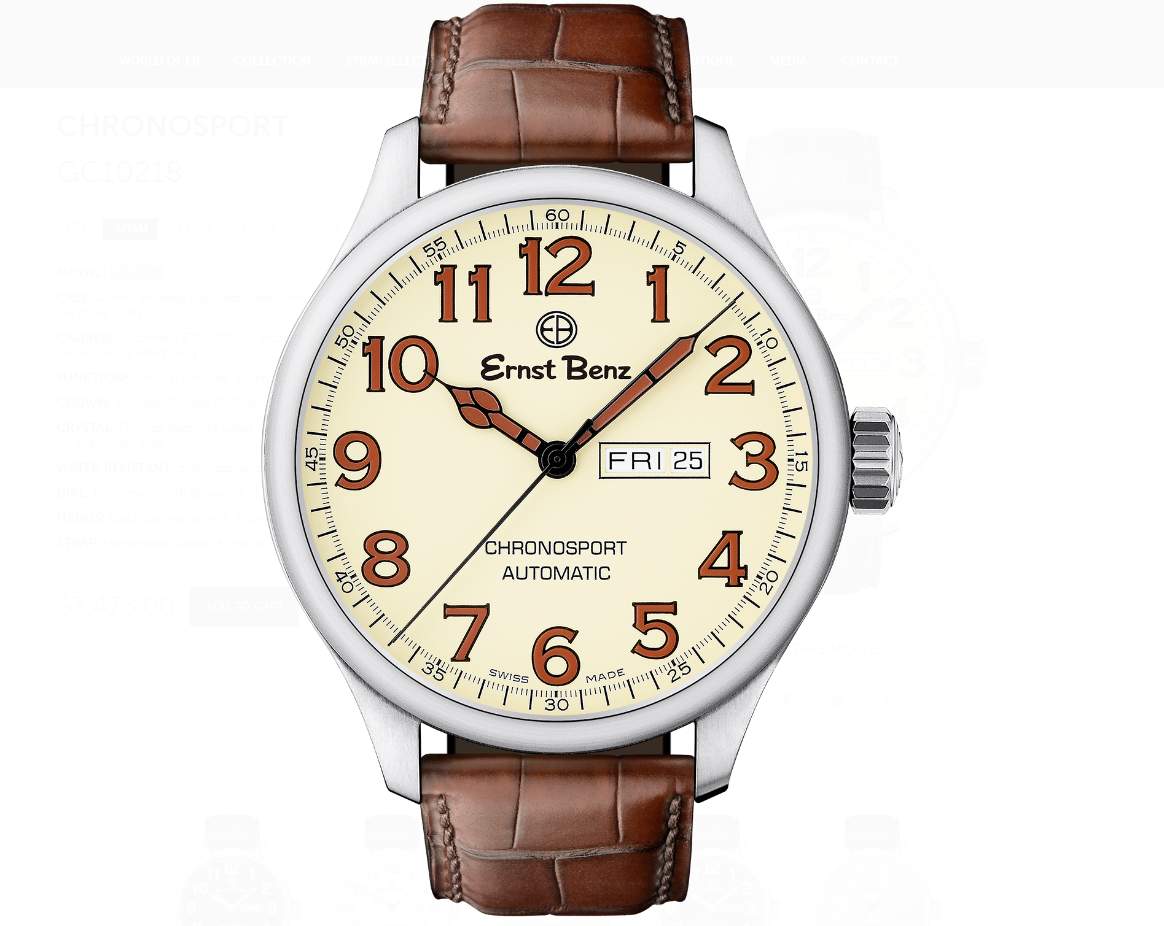 ERNST BENZ CHRONOSPORT TRADITIONAL WATCH