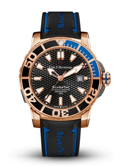 Carl F Bucherer PATRAVI SCUBATEC 44.6mm 18K ROSE GOLD