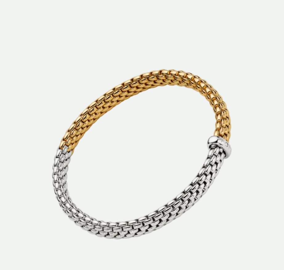 FOPE SOLO FLEX'IT BRACELET WITH BICOLOR MESH