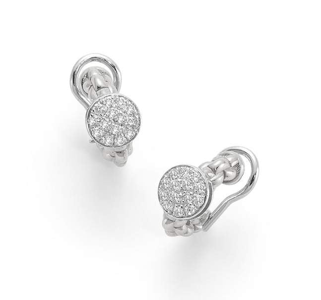 FOPE EKA PAVE EARRINGS