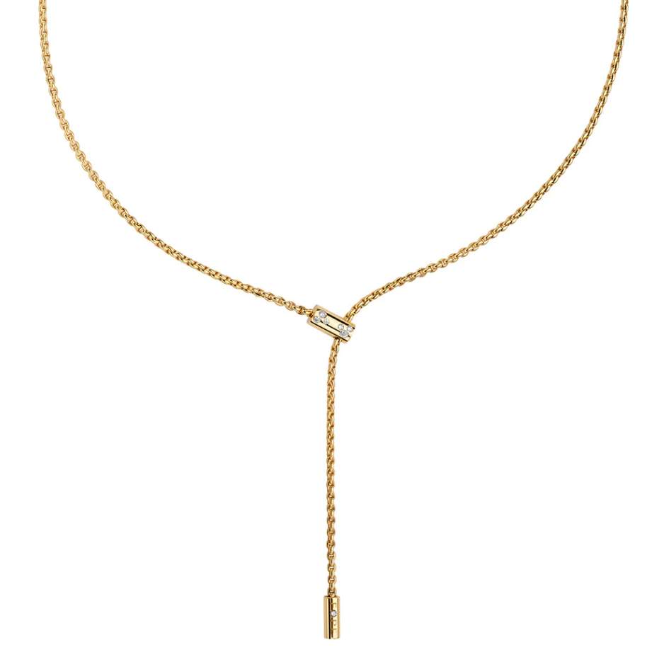 FOPE ARIA ADJUSTABLE LARIAT DIAMOND NECKLACE