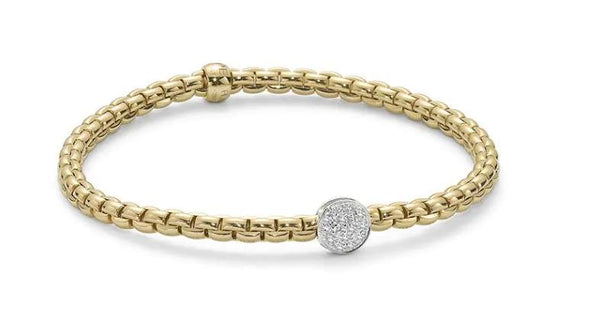 Fope Eka Tiny 18K Yellow Gold Bracelet