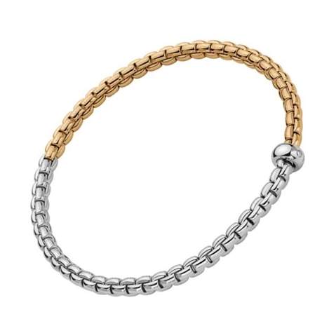 FOPE EKA TWO-TONE 18K  FLEX-IT BRACELET