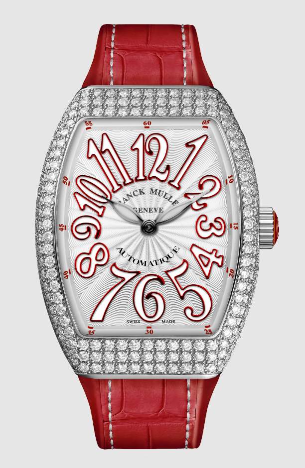 FRANCK MULLER VANGUARD DIAMOND WATCH