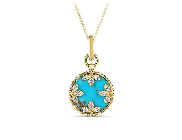 ROBERTO COIN 18KY Venetian Pendant