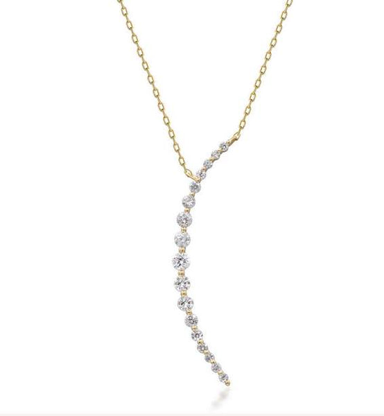 14K DIAMOND NECKLACE