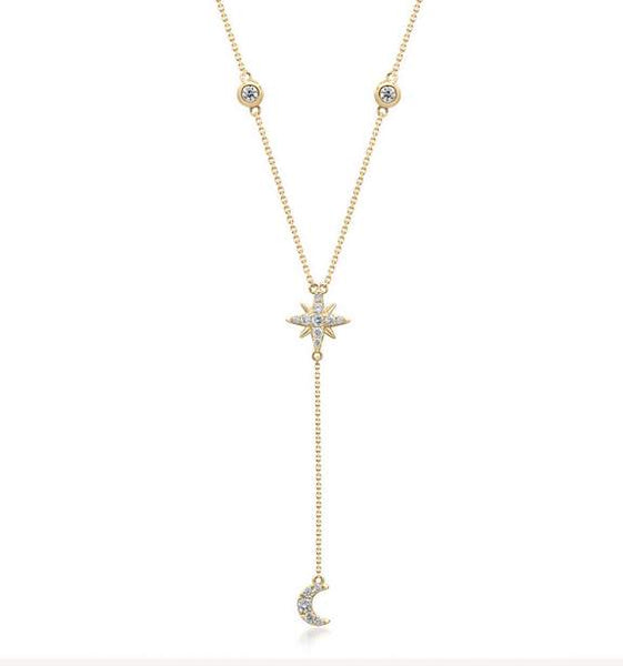 14k DIAMOND NECKLACE