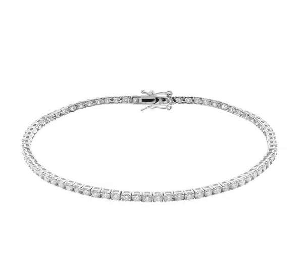 14K DIAMOND TENNIS BRACELET