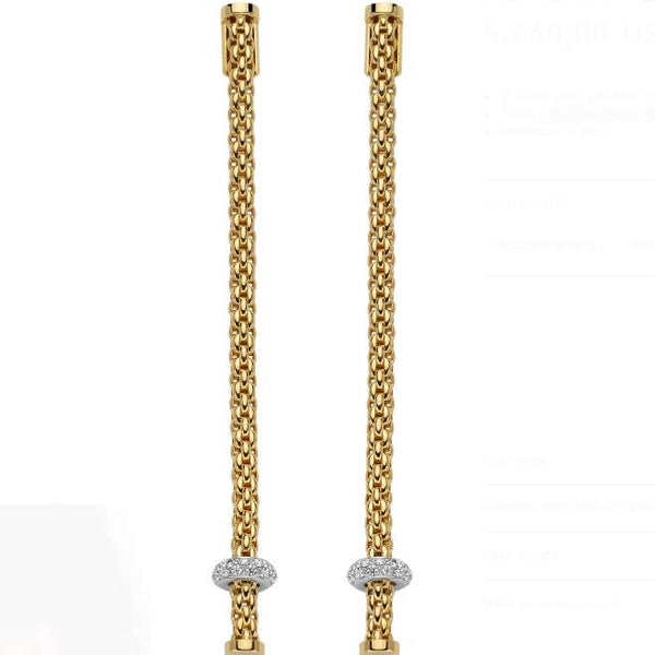 18K FOPE EARRINGS