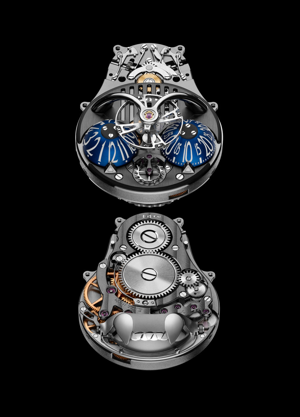 MB&F HM10 Bulldog TI- Blue/Titanium