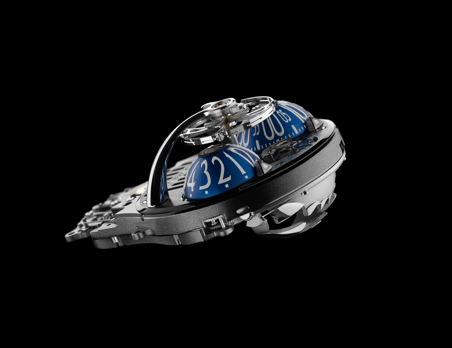 MB&F HM10 Bulldog TI- Blue/Titanium