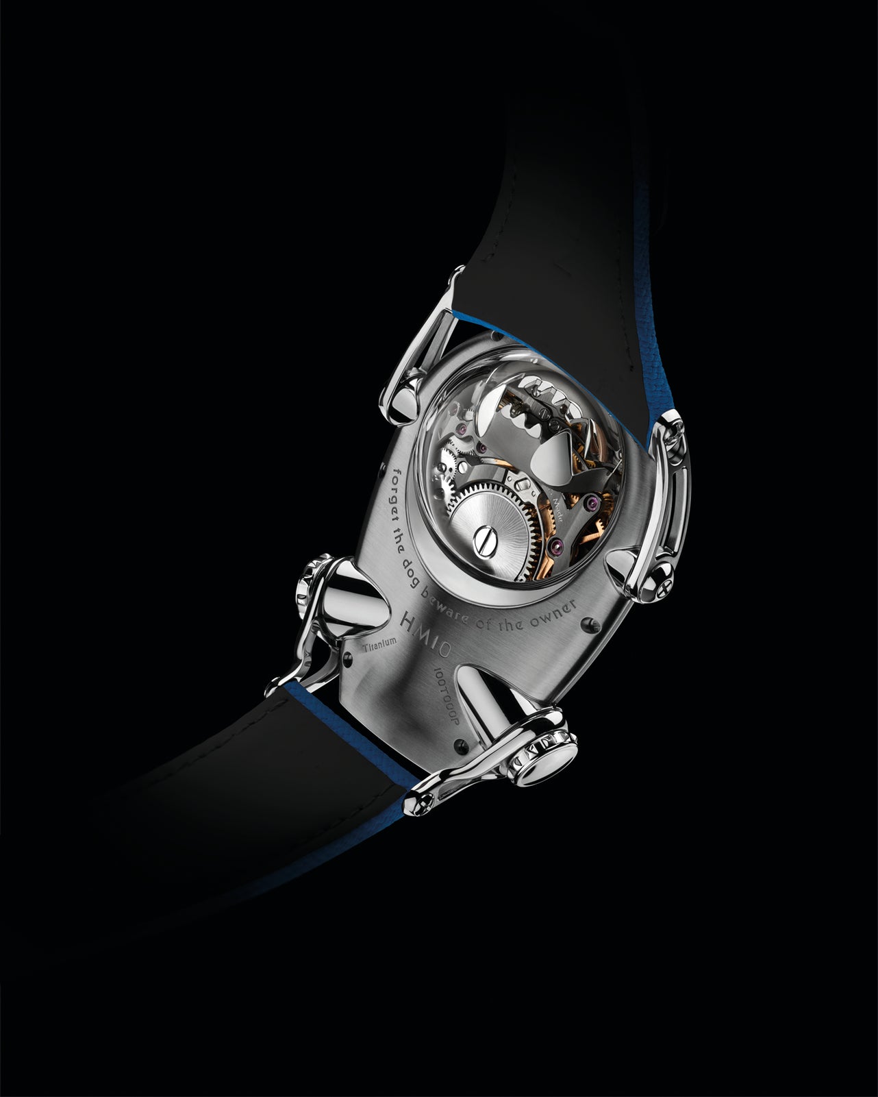 MB&F HM10 Bulldog TI- Blue/Titanium