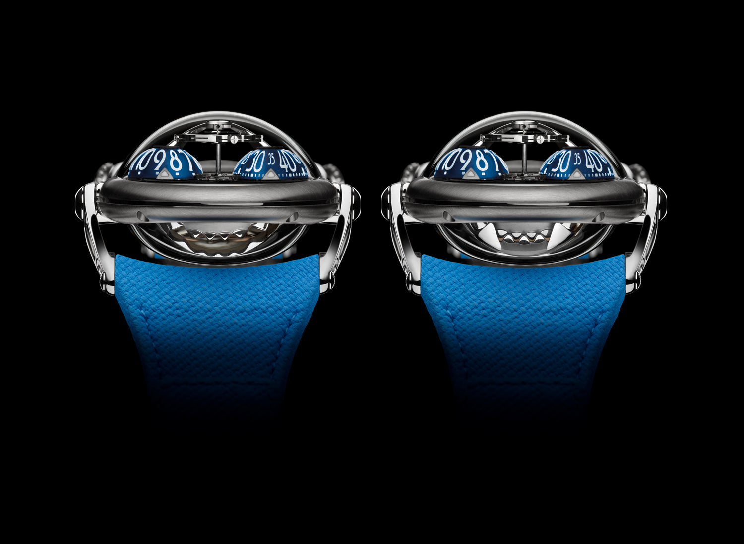 MB&F HM10 Bulldog TI- Blue/Titanium