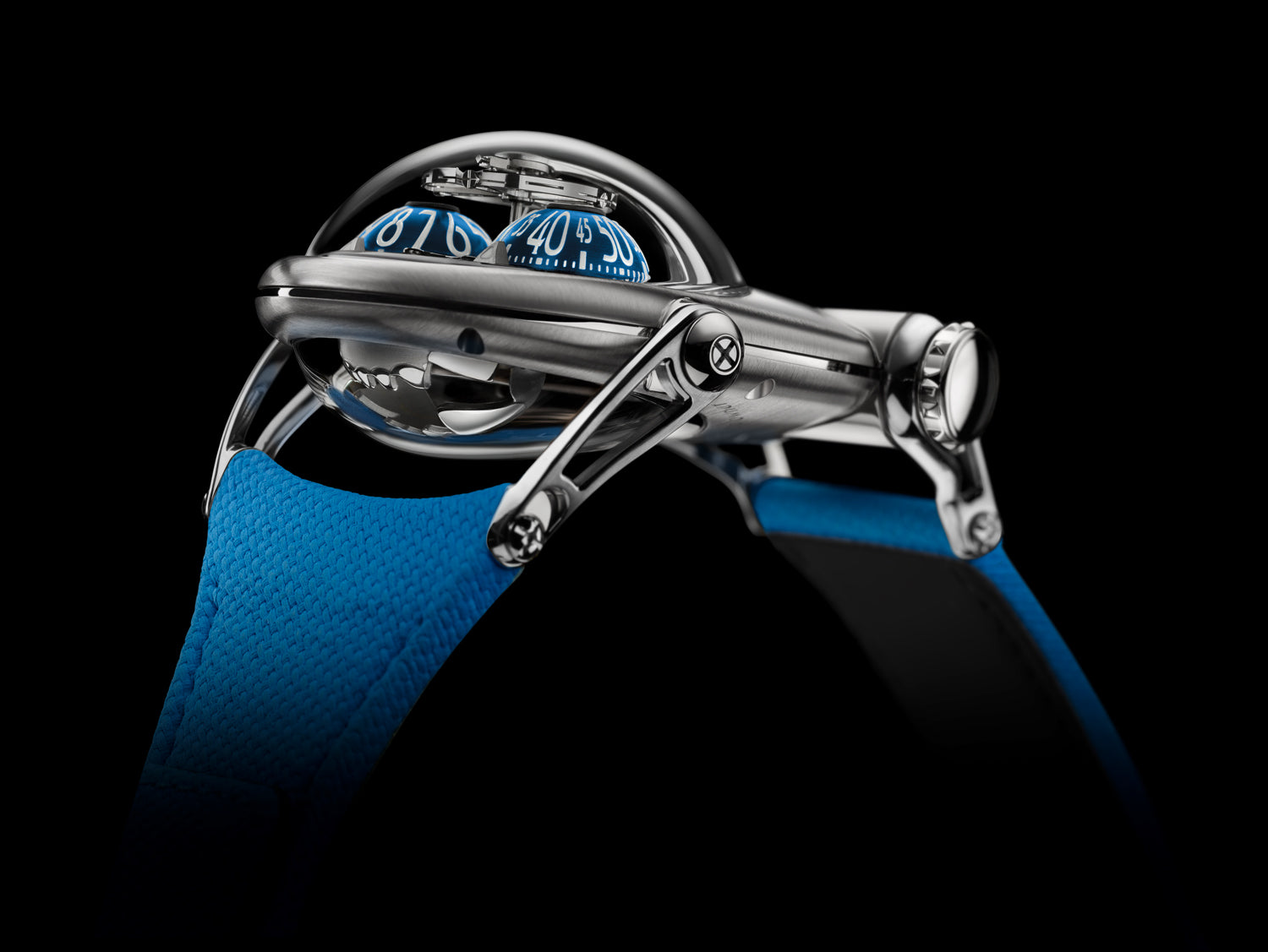 MB&F HM10 Bulldog TI- Blue/Titanium