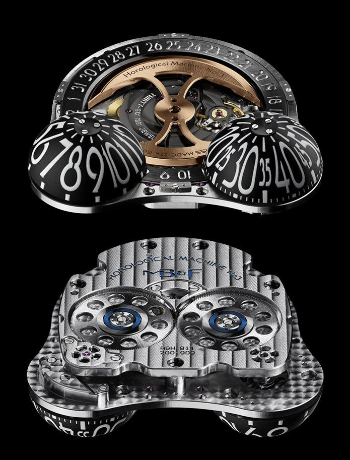 MB&F HM3 Poison Dart Frog- Yellow Gold/ Zirconium