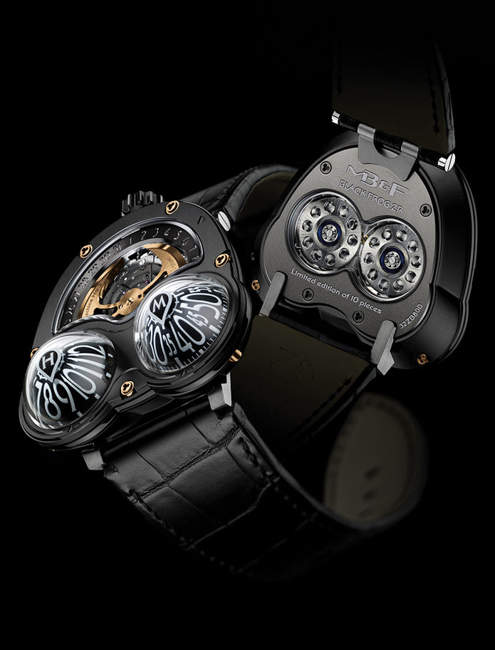 MB&F HM3 Poison Dart Frog- Yellow Gold/ Zirconium