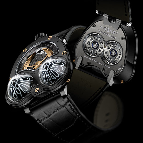 MB&F HM3 Poison Dart Frog- Yellow Gold/ Zirconium