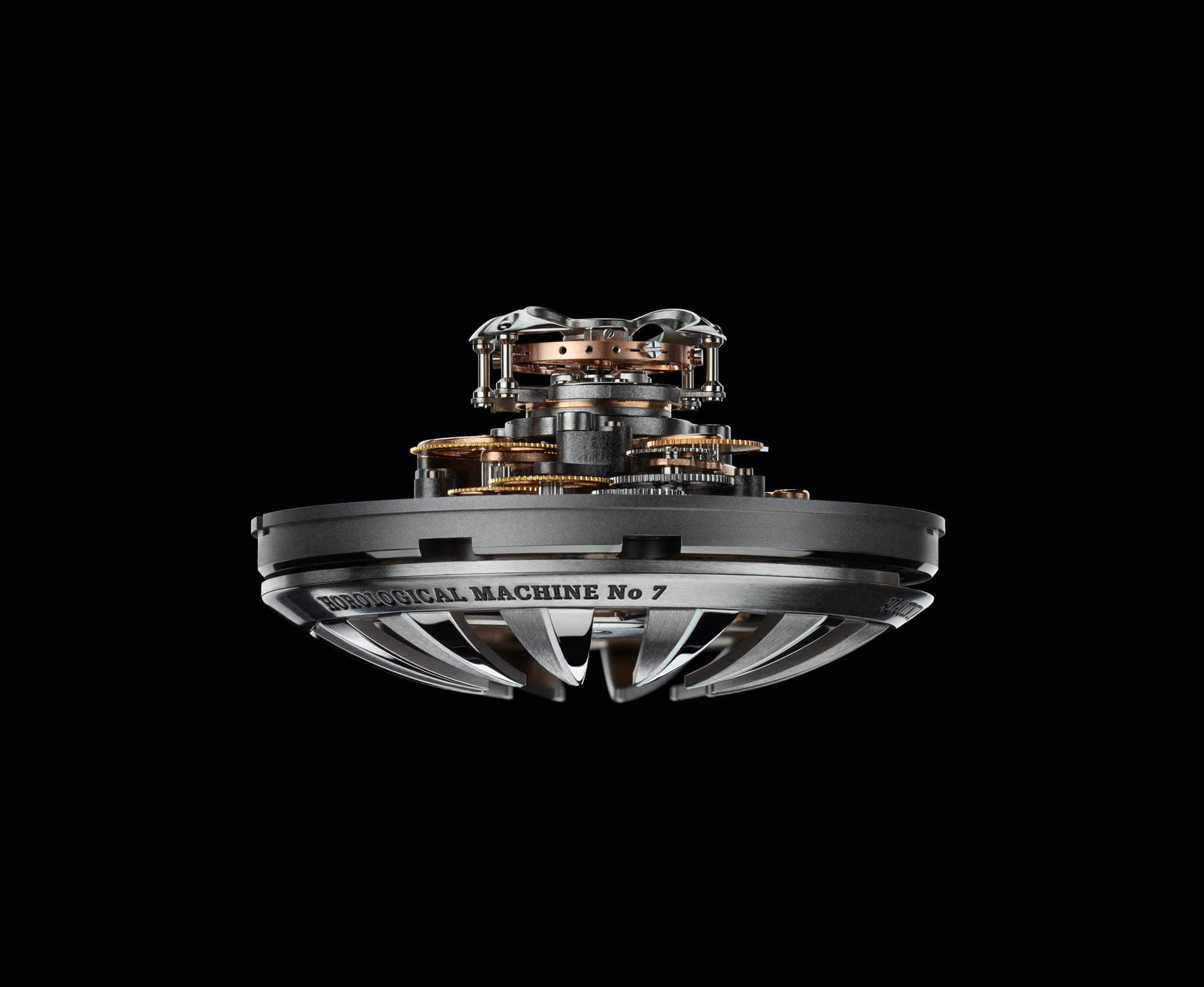 MB&F Horological Machine N°7 Aquapod RG- Red Gold