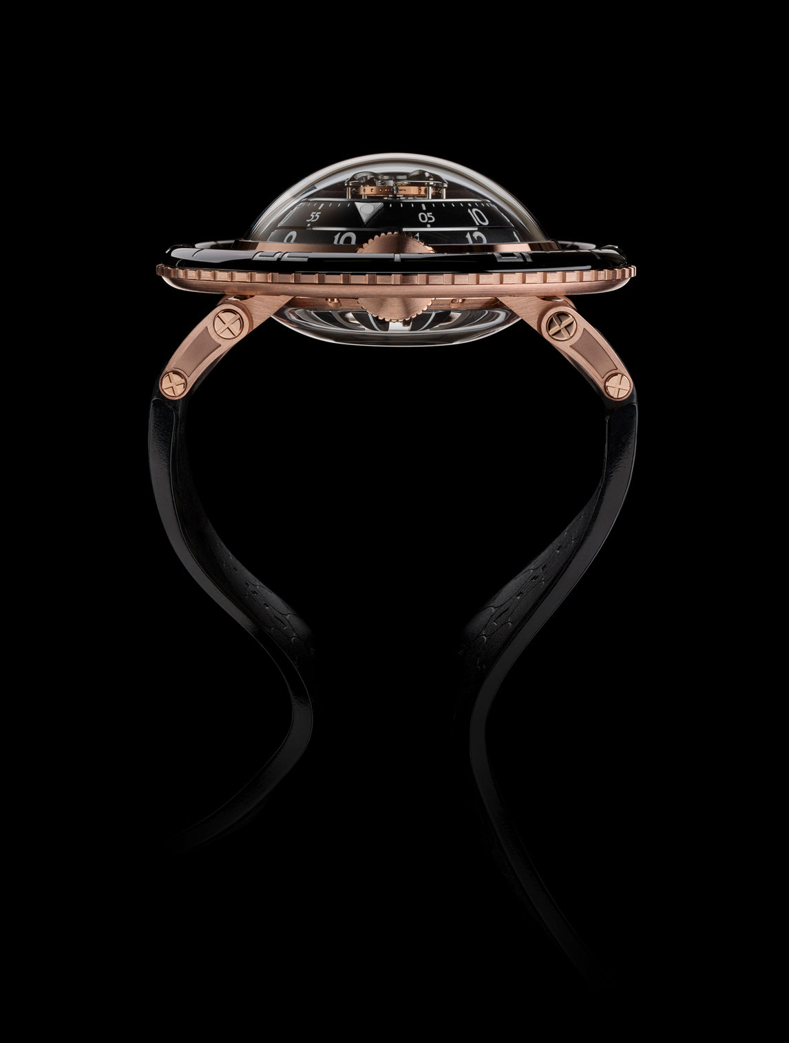 MB&F Horological Machine N°7 Aquapod RG- Red Gold